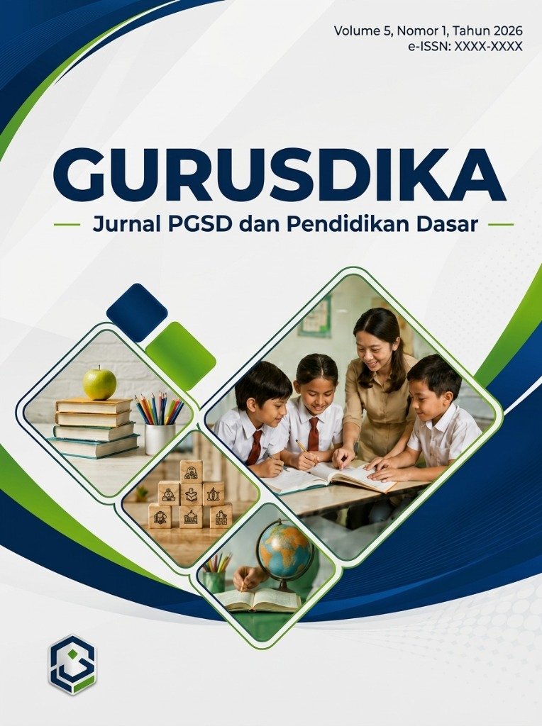 GURUSDIKA: Jurnal PGSD dan Pendidikan Dasar Cover